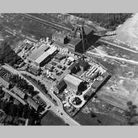 Zeche Brassert Luftbild von Schacht 3 um 1960