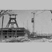 Zeche Brassert Aufbau Tagesanlagen von Schacht 3 im Jahr 1953